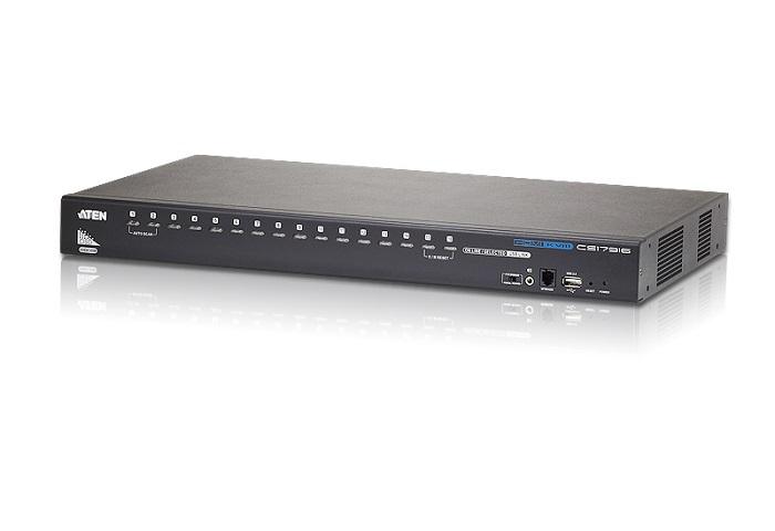 КВМ переключатель ATEN 16-Port USB HDMI/Audio KVM Switch, CS17916-AT-G