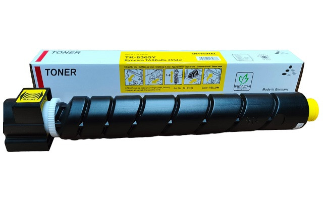 Тонер-картридж Integral TK-8365Y с чипом для Kyocera, 12100399