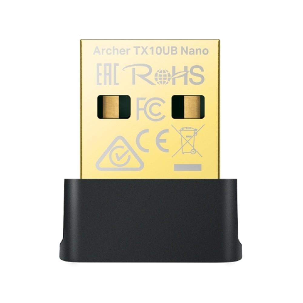 TP-Link Archer TX10UB Nano Сверхкомпактный двухдиапазонный USB-адаптер с поддержкой Wi-Fi AX900 и Bluetooth 5.3 