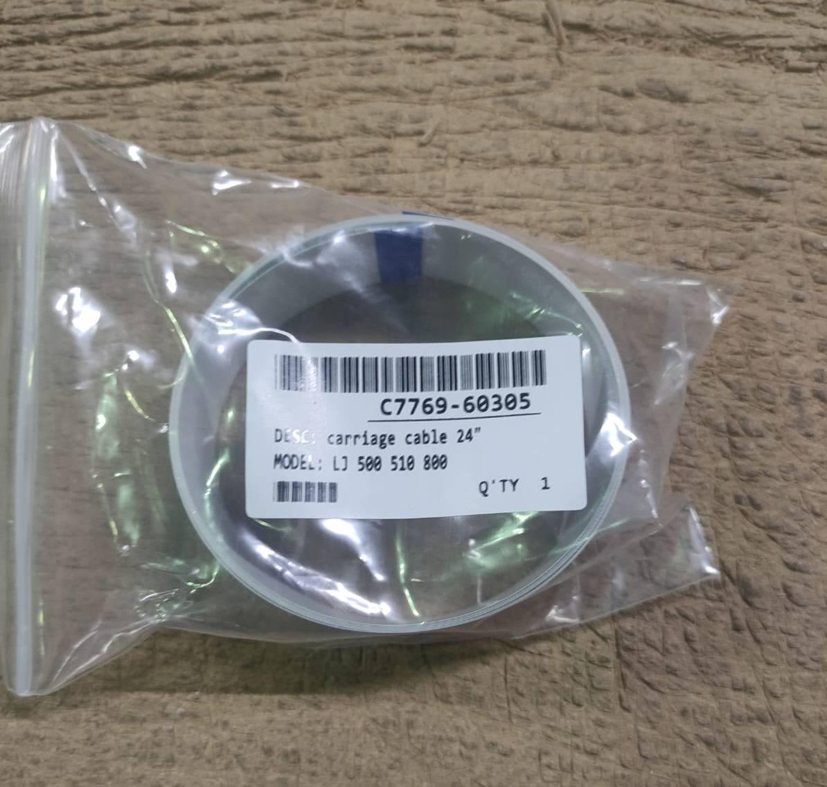 Кабель каретки 24" HP DJ 500/510/800/820/T620 (C7769-60147/C7769-60271/C7769-60295/C7769-60305) OEM