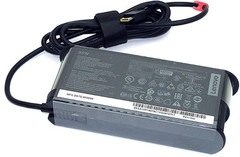 Блок питания для Lenovo 20V-4.75A/15V-3A/9V-3A/5V-3A (Type-C) 95W (02DL132/AC260), 02DL130-SP