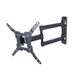 Kromax GALACTIC-12 black, Кр. стал. наст. для TV 15"-42", max 25 кг, 5 ст св., нак. -3+10, пов. 180°, от ст. 46-328 мм, max VESA 200x200 мм., 25009