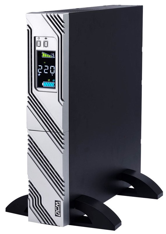 ИБП SRT-1000A, линейно-интерактивный, 1000ВА, 900Вт, LCD, Rack/Tower, 8 розеток IEC320 C13 с резервным питанием, USB, RS-232, слот под SNMP карту, EPO, защита RJ45, ШхГхВ 428х453х84мм., вес 16.8кг./ UPS POWERCOM SRT-1000A, line-interactive, 1000VA, 900W, LCD, Rack / Tower, 8 IEC320 C13 sockets with redundant power supply, USB, RS-232, SNMP card slot, EPO, RJ45 protection, WxDxH 428x453x84mm., Weight 16.8kg ., SRT-1000A LCD