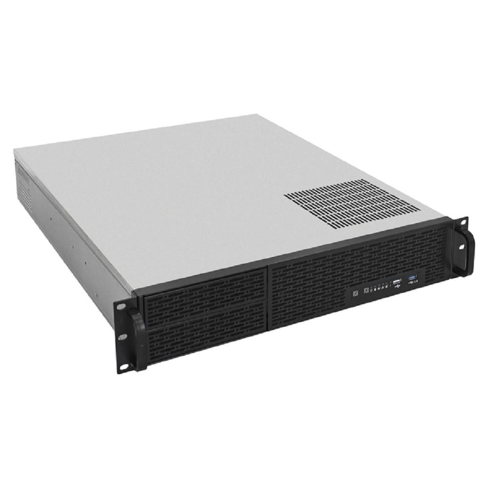 Exegate EX293932RUS Серверный корпус ExeGate Pro 2U550-06/2U2088 <RM 19", высота 2U, глубина 550, БП 2U-920ADS, USB+USB3.0>