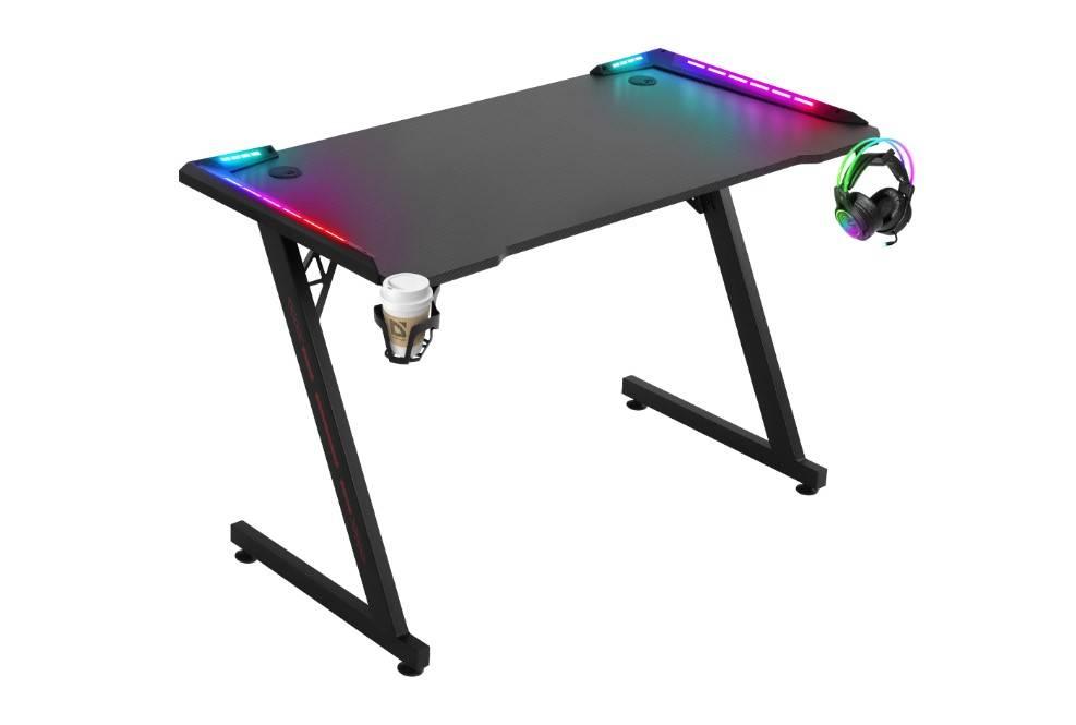 Defender Игровой стол Jupiter RGB,подвес кружки+гарн., черн., 64309