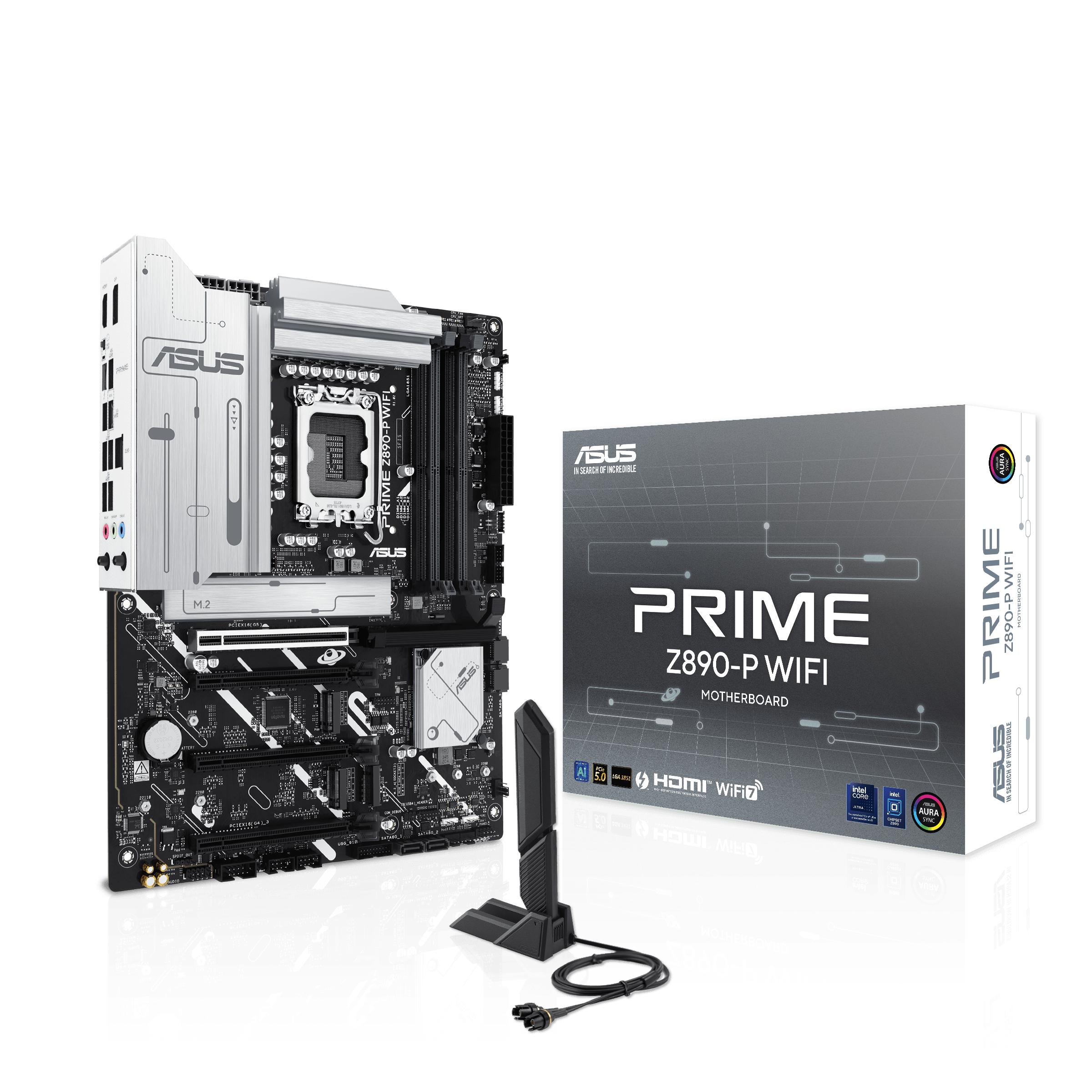 Материнская плата/ PRIME Z890-P WIFI, 90MB1I70-M0EAY0