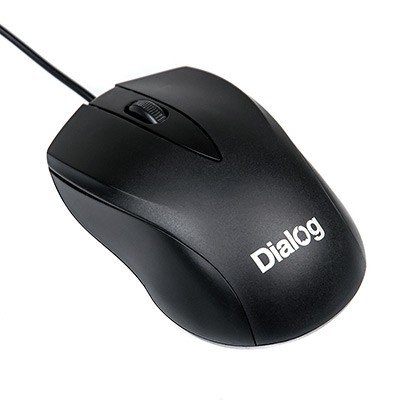 Мышь MOC-15U Dialog Comfort Optical - 3 кнопки + ролик прокрутки, USB 
