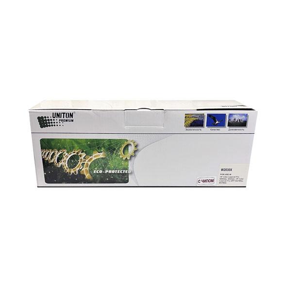 Картридж для HP Color LJ M454, M455,MFP M479 W2030X (415X) черный (7.5K) UNITON Premium GREEN LINE (Eco Protected)