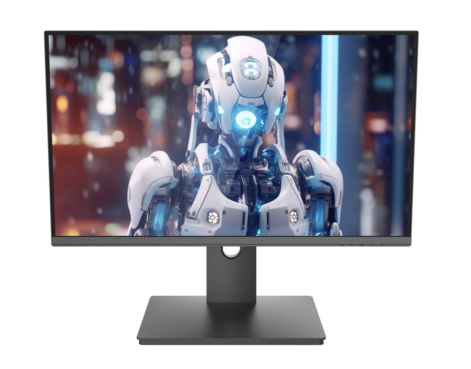 МОНИТОР 27" BRAVUS BVQ2735 Black (IPS, 2560x1440, 100Hz, 5 ms, 178°/178°, 250 cd/m, 1300:1, +HDMI, +DisplayPort)