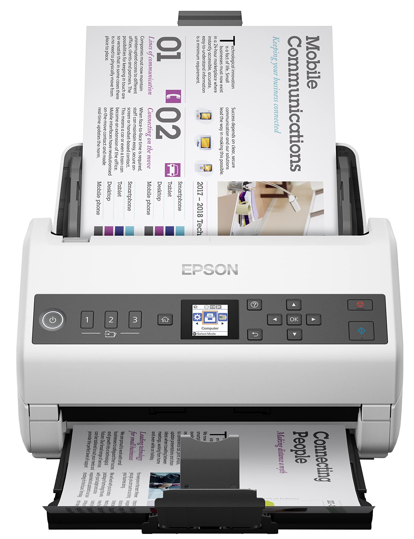 Сканер Epson WorkForce DS-730N А4, B11B259401