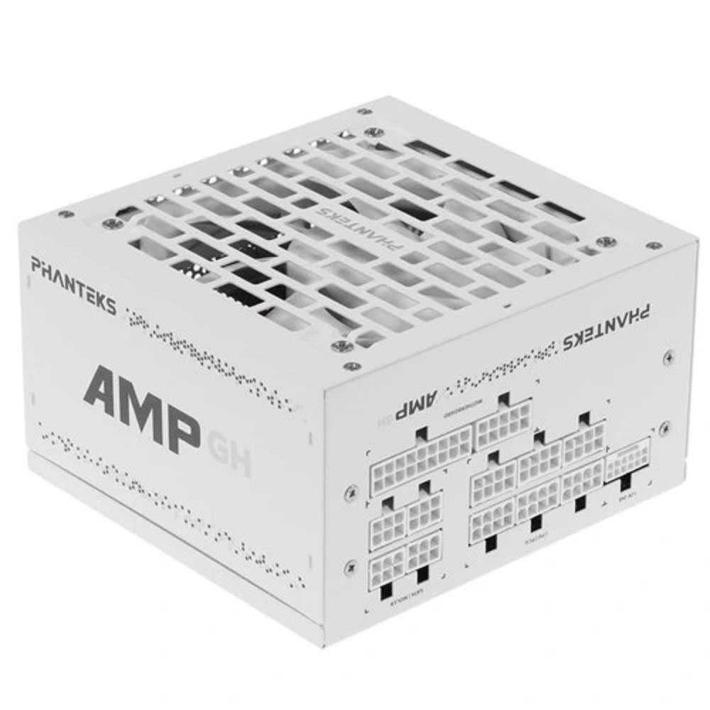 PHANTEKS Блок питания AMP GH 1000W (80 Plus Platinum, ATX 3.1, PCIe 5.1, APFC, 120mm Fan, Fully Modular, White) / PH-P1000GR_WT01