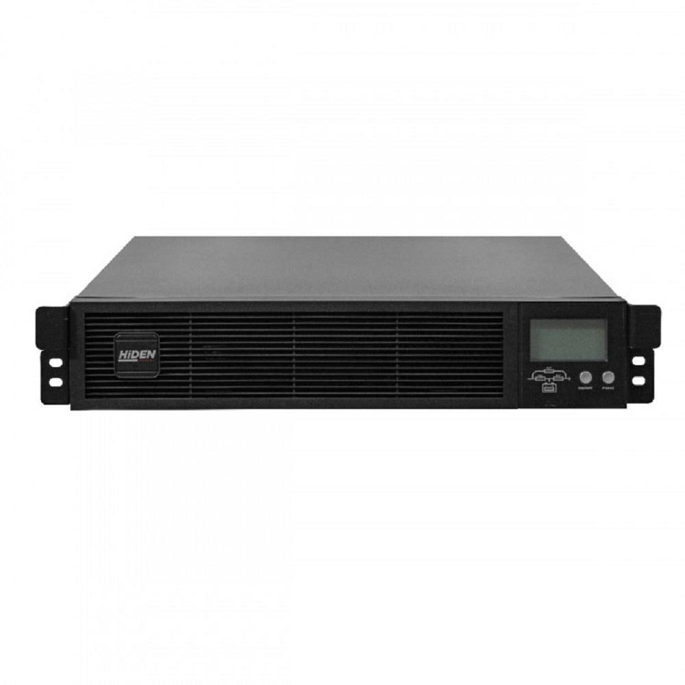 ИБП HIDEN EXPERT HE11003S-RT, встроенные акб в корпусе (9А/ч х 6шт),3 kVA/3 kW (PF=1) {C двойным преобразованием Rack/ Tower 3000 ВА / 3000, 8 *IEC-320 С13, 1 * IEC-320 С19,SNMP слот, USB, RS232}