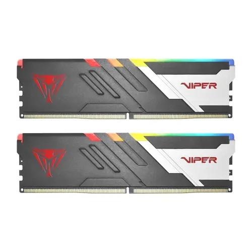 Patriot DDR5 UDIMM 32GB Viper VENOM RGB Kit 2x16Gb 6400MHz CL32 PVVR532G640C32K 