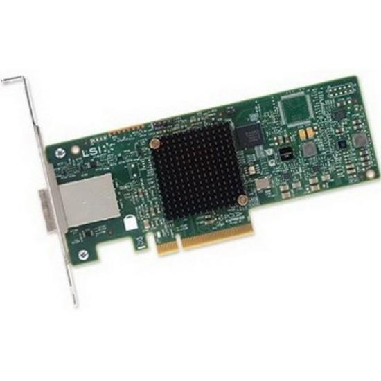Контроллер/ LSI SAS 9300-8e SGL (8-Port Ext, 12Gb/s SATA+SAS, PCIe 3.0 HBA), H5-25460-001