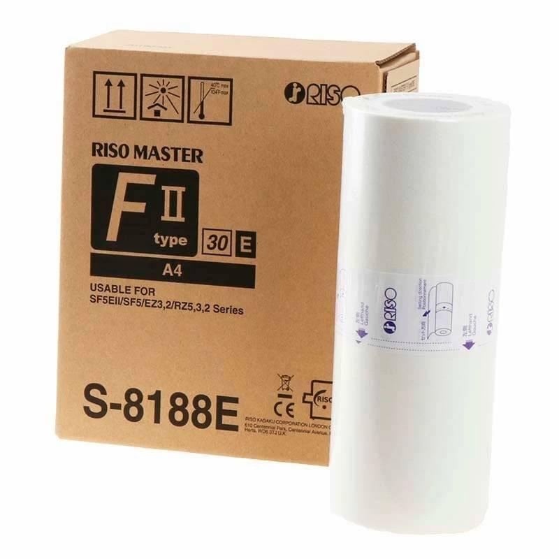 Мастер-пленка RISO FII, формат  A4 (o) Кратно 2 штукам, S-8188E