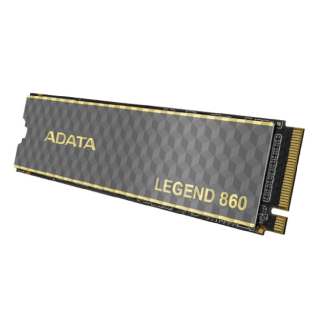 A-DATA SSD 500GB LEGEND 860 SLEG-860-500GCS PCI-E 4.0 x4, up to 5000/3000Mbs, 3D NAND, 160TBW, NVMe 1.4, 22x80mm, радиатор