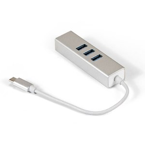 ExeGate EX294188RUS Кабель-адаптер ExeGate EXE-77C-45 (USB3.0 Type C --> 3xUSB3.0 + 1xRJ45 UTP 1000Mbps RLT8153)