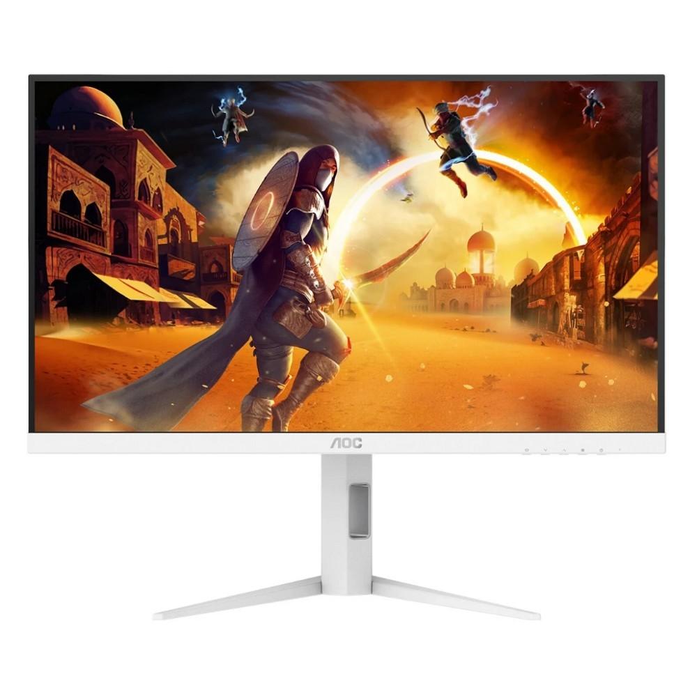 LCD AOC 27" Q27G4/WS белый {IPS 2560x1440 200Hz 0.3ms 1200:1 450cd HDMI DisplayPort}