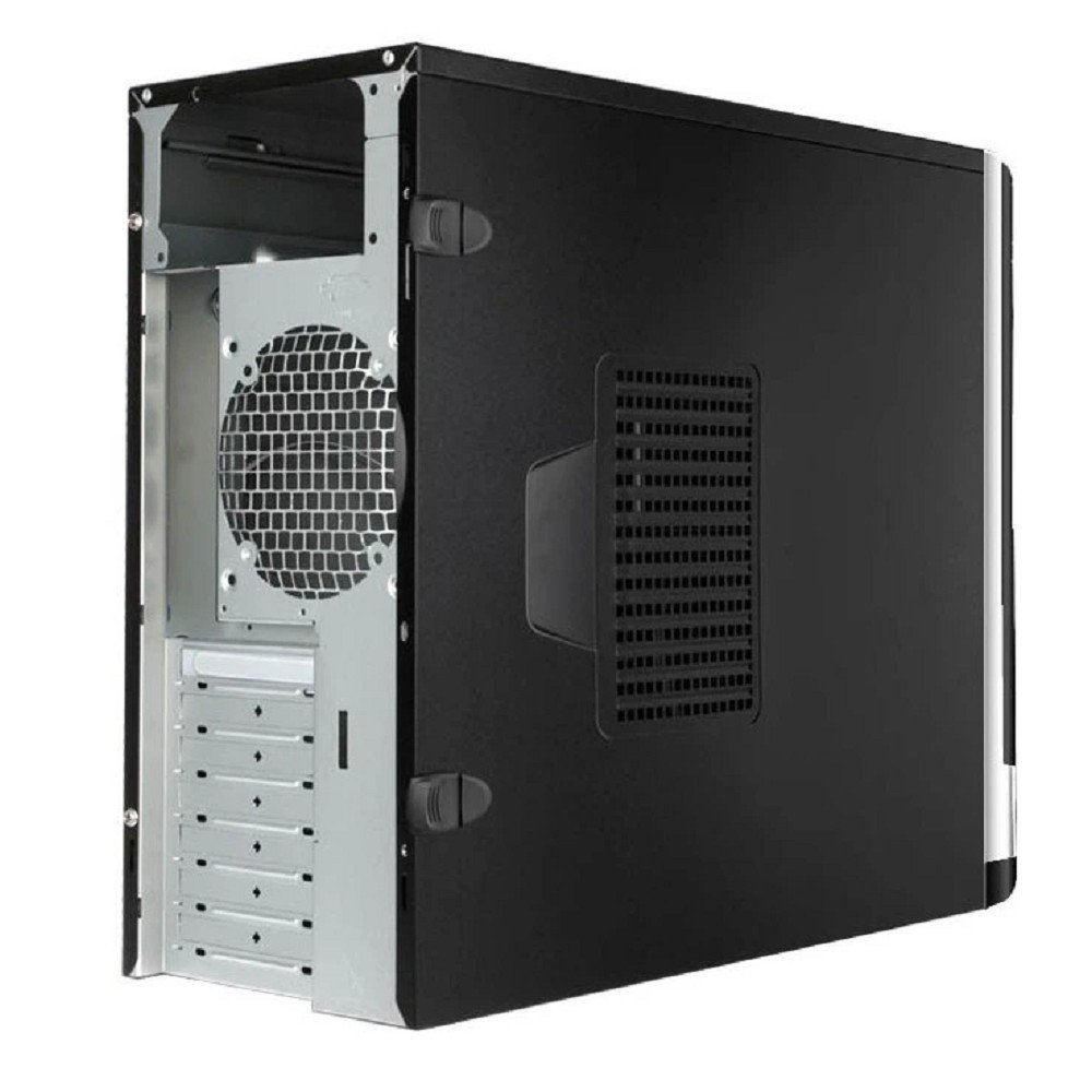 INWIN EAR-002 PM-600ATX-F Black-Graphite Mid Tower (ATX, Micro-ATX, Steel SPCC) (6196008)