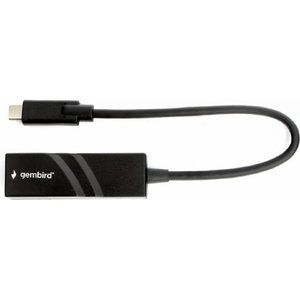 Gembird Сетевой адаптер Ethernet USB C-type - Fast Ethernet adapter (A-CM-LAN-01)