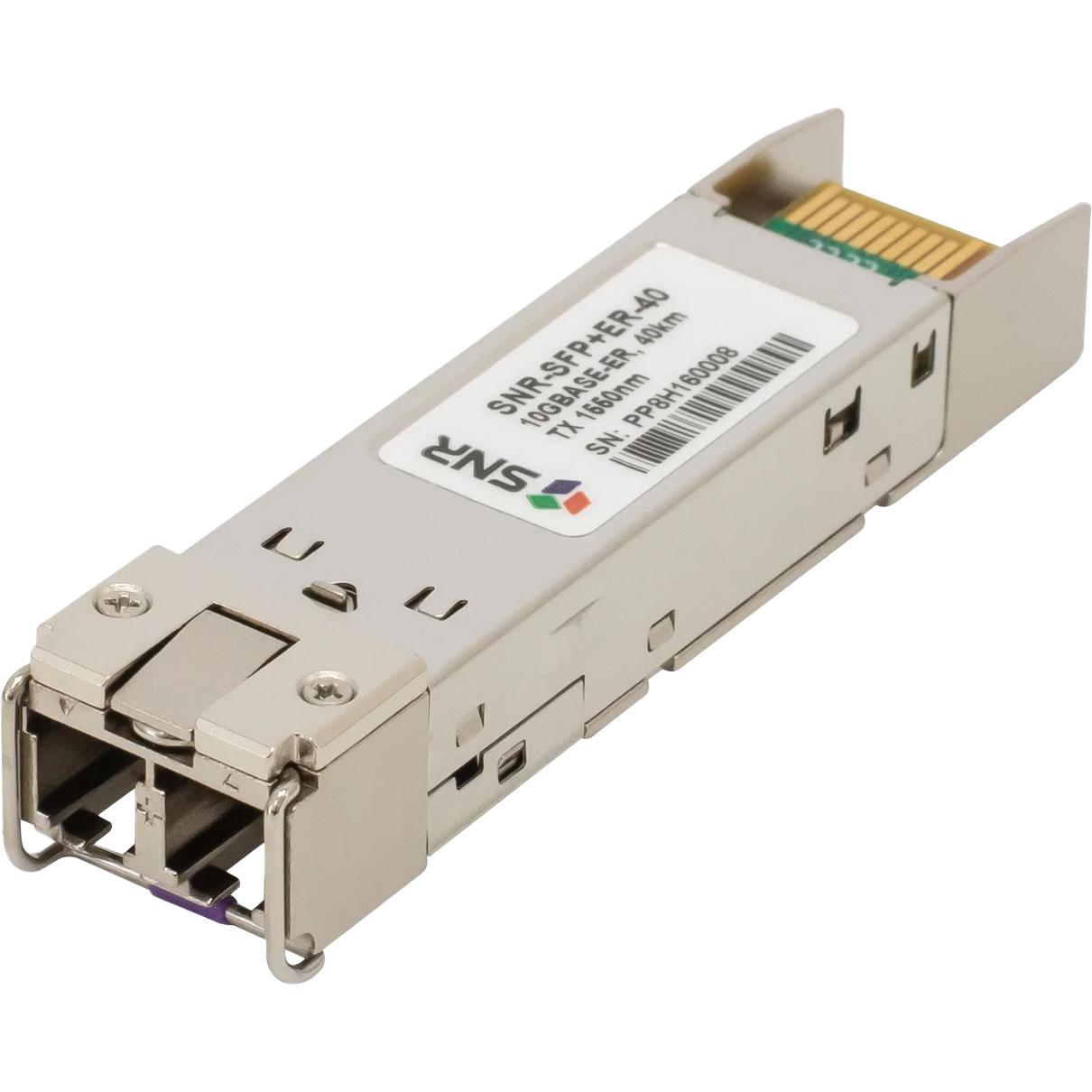 Модуль/ Модуль SFP+ оптический, дальность до 40км (15dB), 1550нм, SNR-SFP+ER-40