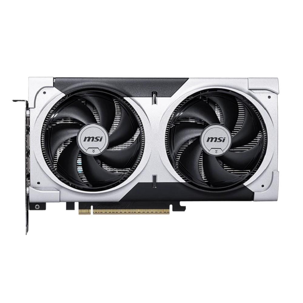 Видеокарта MSI PCI-E 5.0 RTX 5060 Ti 8G VENTUS 2X PLUS NVIDIA GeForce RTX 5060TI 8Gb 128bit GDDR7 2572/28000 HDMIx1 DPx3 HDCP Ret, RTX 5060 TI 8G VENTUS 2X PLUS
