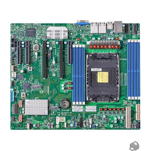 Supermicro MBD-X13SEI-TF-B 1xLGA-4677,Intel Xeon SP gen 4, Intel C741, 8x DDR5 4800/4400/4000 MHz. 2x10Gbe Base-T X550+1xMgmt LAN, 10xSATA3, 2xSATA-DOM, 4xUSB 3.2,  2xPCI-Ex16+3xPCI-E x8+2xMCIO x8, 2x