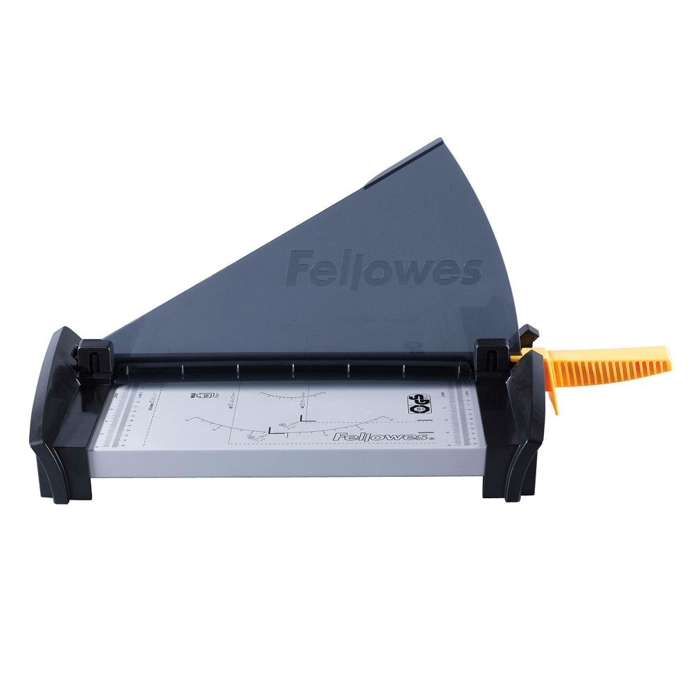 Fellowes резак сабельный Fusion A4, 10лст., пласт. защитный экран. (CRC 54108), FS-54108