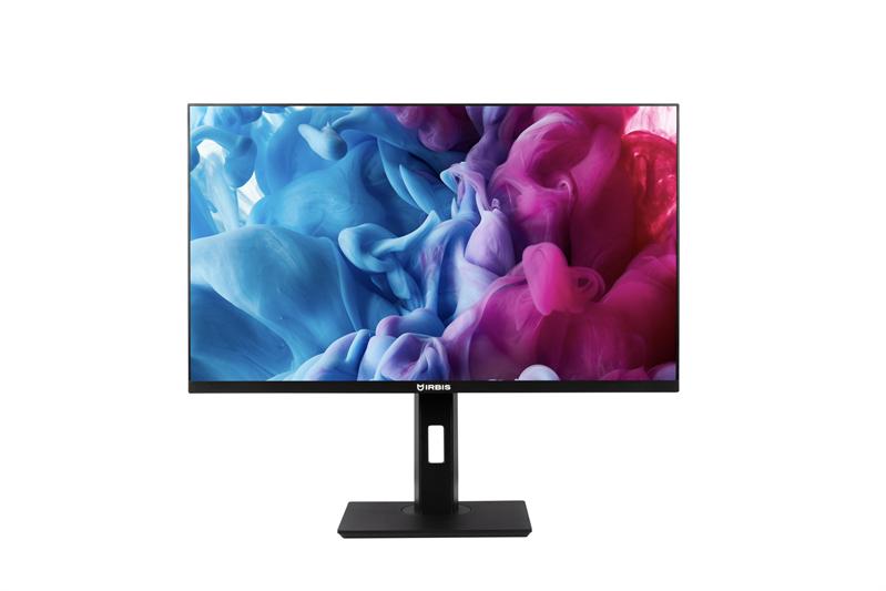 Монитор 23.8'' IRBIS SMARTVIEW 24 LED Monitor 1920x1080 16:9 IPS 300 cd/m2 1000:1 3ms 178°/178° VGA HDMI DP USB Audio out 100Hz Tilt Height Swivel Pivot Camera 5mp Speak внутр. Бп Black 3y (China), ISM24FIDW