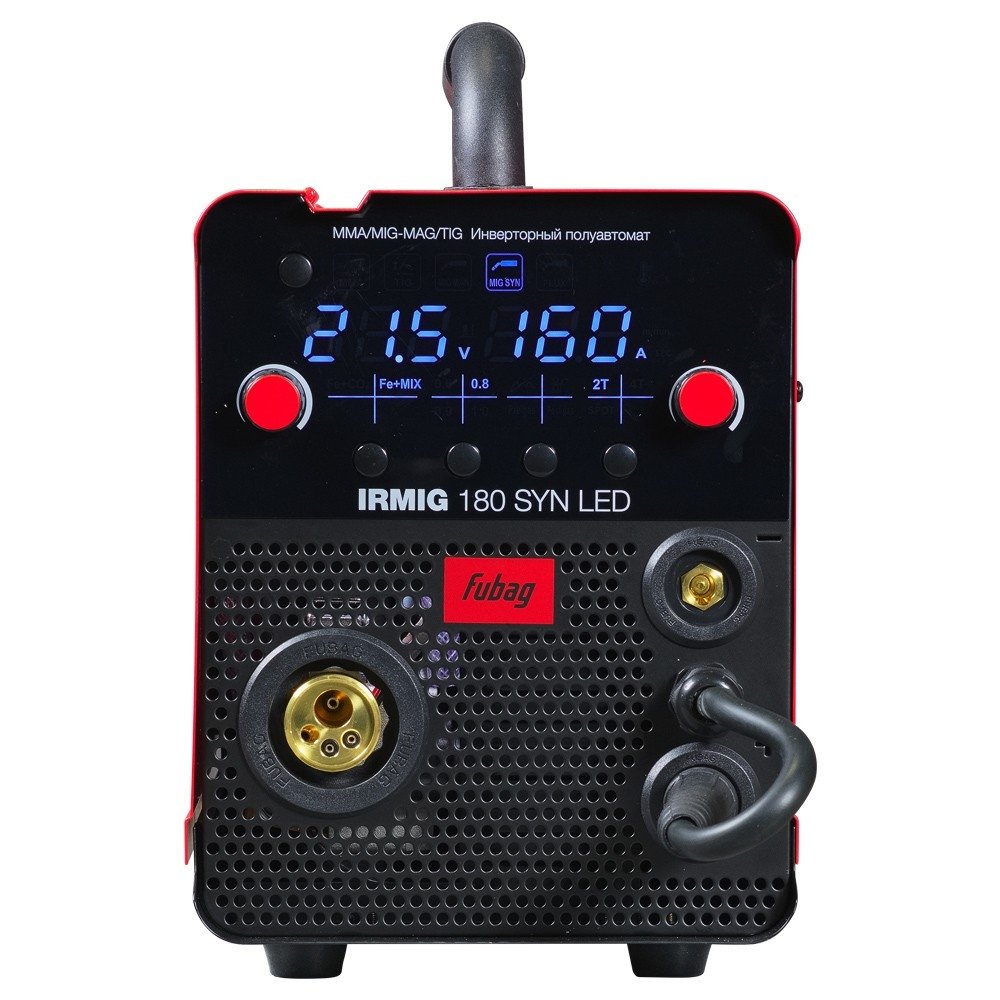 FUBAG Сварочный полуавтомат IRMIG 180 SYN LED ( с горелкой 250А в комплекте) [646403]