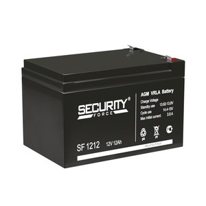 Аккумуляторная батарея Security Force SF 1212, 4614030010001