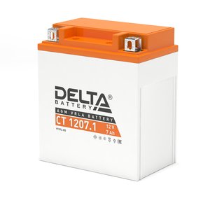 Аккумулятор DELTA BATTERY CT 1207.1 обратная полярность 7 Ач, 3401010030009