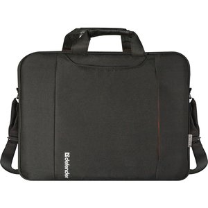 Сумка для ноутбука Defender Geek 15.6" черный, карман (26084)