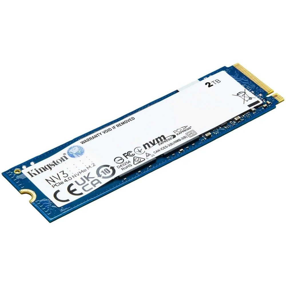 Kingston SSD NV3, 2000GB, M.2(22x80mm), NVMe, PCIe 4.0 x4, 3D TLC SNV3S/2000G