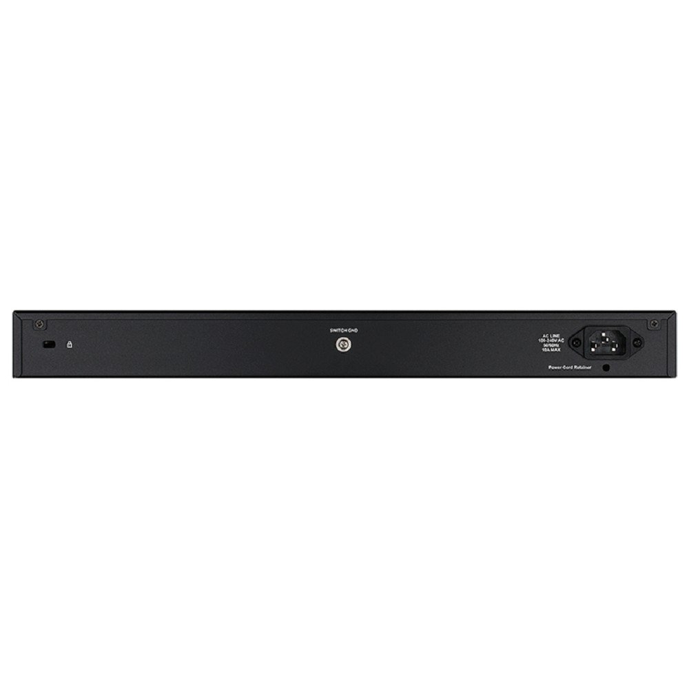 D-Link DGS-1210-52MPP/E2A PROJ Управляемый L2 коммутатор с 48 портами 10/100/1000Base-T и 4 портами 1000Base-X SFP (порты 1-48 PoE 802.3af/at, PoE-бюджет 740 Вт)