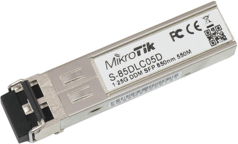 MikroTik S-85DLC05D SFP module 1.25G MM 550m 850nm