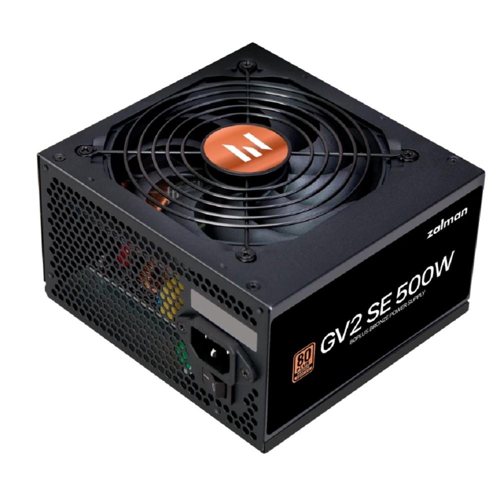 Zalman <GV2SE>  ZM500-GV2SE <500W, ATX12V v2.52, APFC, 12cm Fan, 80+ Bronze, Ret>