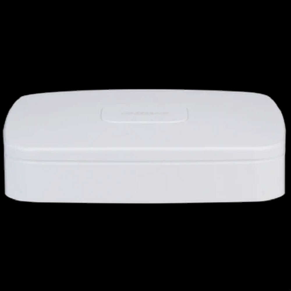 DAHUA DHI-NVR2104-P-I2 4-канальный IP-видеорегистратор с PoE, 4K и H.265+, видеоаналитика, входящий поток до 80Мбит/с, 1 SATA III до 10Тбайт