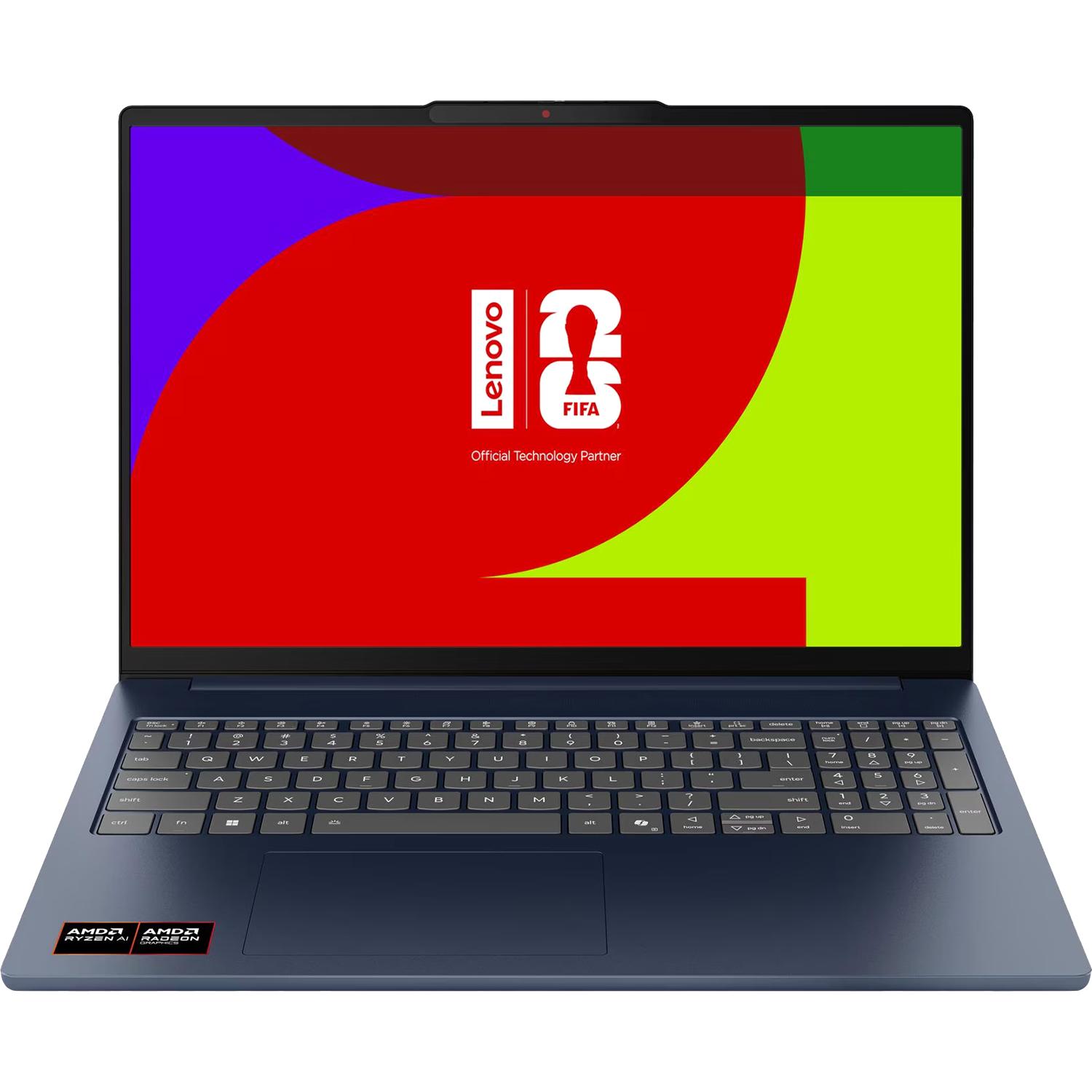 Ноутбук/ Lenovo IdeaPad Slim 5 16AGP11 16"(1920x1200 OLED)/AMD Ryzen AI 7  445(4Ghz)/32768Mb/1024PCISSDGb/noDVD/Int:AMD Radeon 840M/Cam/BT/WiFi/60WHr/war 1y/1.69kg/cosmic blue/noOS + 65W, RU kbd, 83S2000MRK