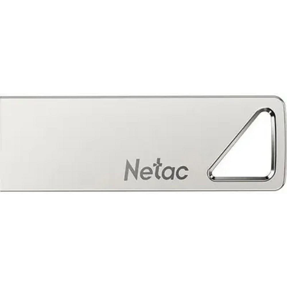 Netac USB Drive 4GB U326  <NT03U326N-004G-20PN>, USB2.0, металлическая плоская