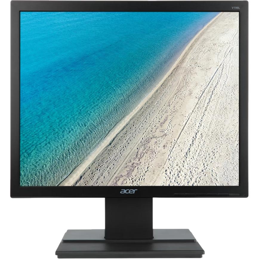 Монитор/ ACER V196LBB 19'', Black Matt, 5:4, IPS, 1280x1024, 5ms, 250cd, 75Hz, VGA,  Vesa:100x100, UM.CV6CD.B03