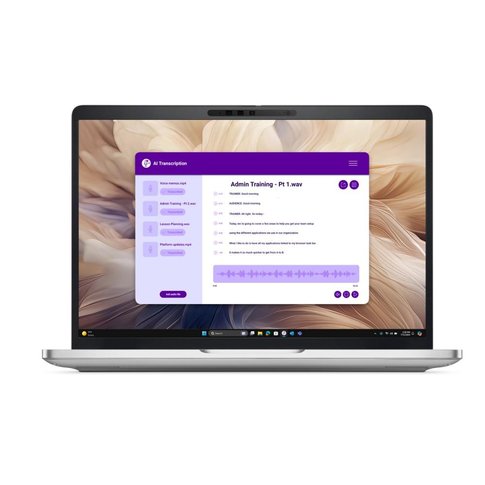 Dell Pro 13 Plus [Pro13Plus-7613] (КЛАВ.РУ.ГРАВ.) Platinum Silver 13.3" {FHD+ Ultra 7 266V/16GB/1TB SSD/Backlit/Linux}