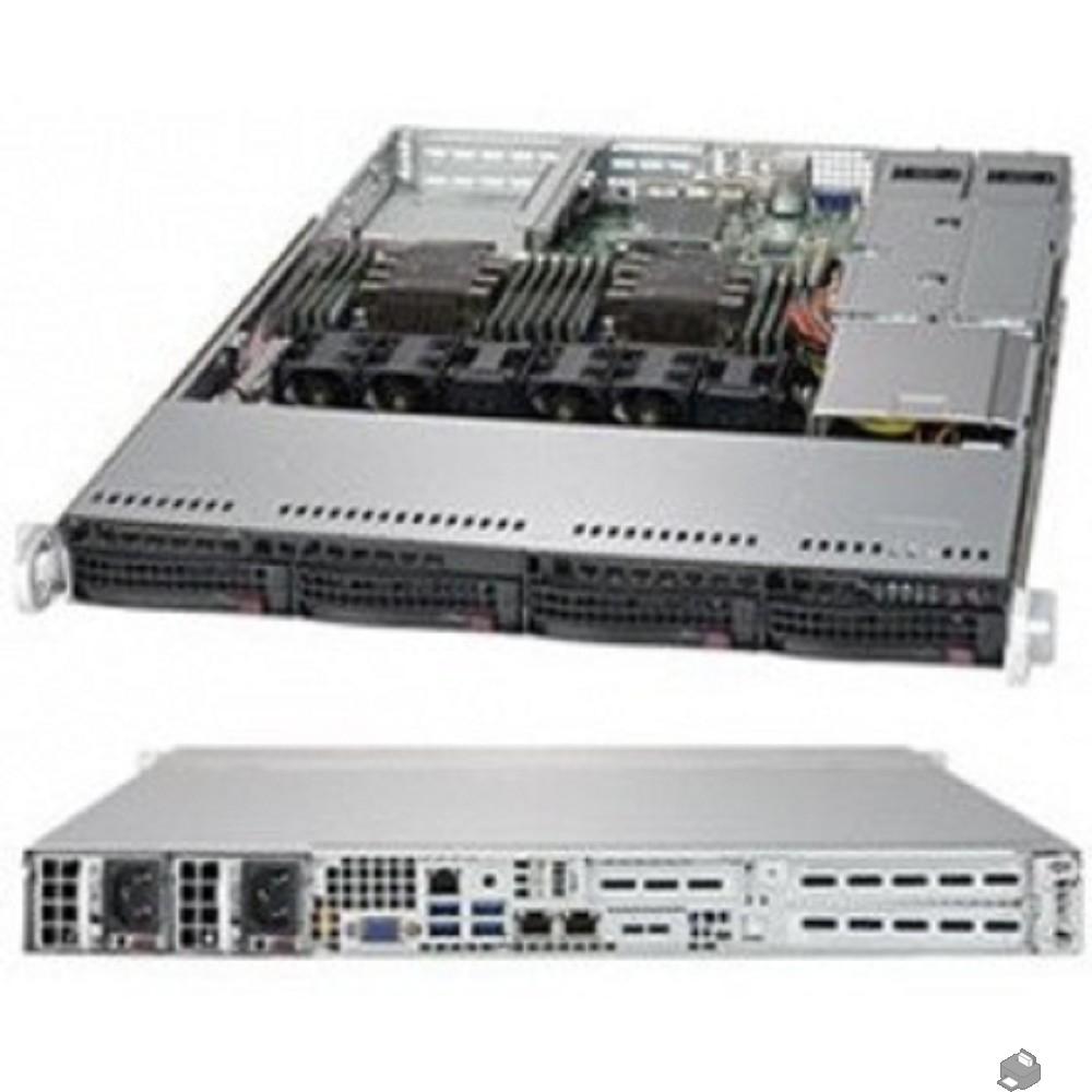 Supermicro SYS-6019P-WTR 1U, 2xLGA3647 (up to 165W), 12xDDR4, 4x3.5, 2x1GbE, 3xPCIE, 2x750W