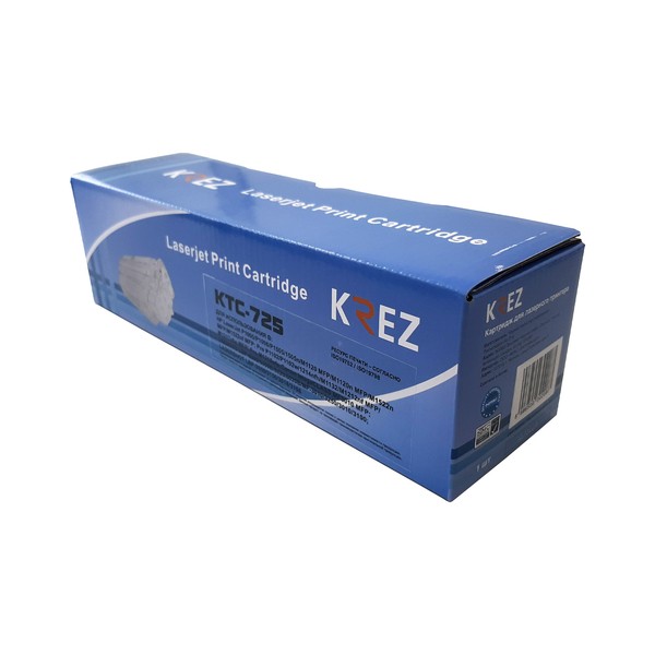 Совместимый тонер-картридж 725 с чипом для Canon LBP6000/6020/6020B/6030/6030B/6030w/MF3010 3484B002 / 3484B005 2K KREZ, KTC-725