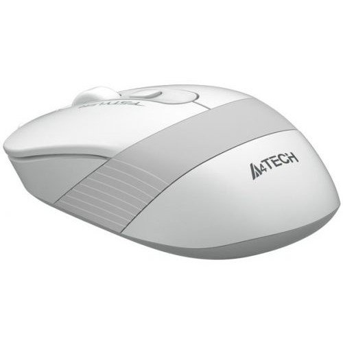 Мышь беспроводная A4Tech Fstyler FG10 , белый/серый , оптическая, 2000dpi , USB, 4 кнопки [1147569], FG10 WHITE