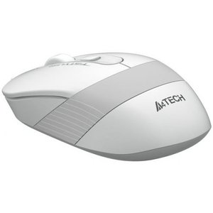 Мышь беспроводная A4Tech Fstyler FG10 , белый/серый , оптическая, 2000dpi , USB, 4 кнопки [1147569], FG10 WHITE