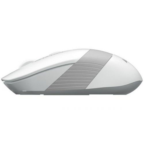 Мышь беспроводная A4Tech Fstyler FG10 , белый/серый , оптическая, 2000dpi , USB, 4 кнопки [1147569], FG10 WHITE