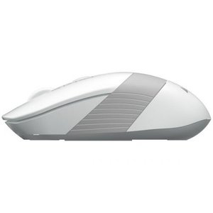 Мышь беспроводная A4Tech Fstyler FG10 , белый/серый , оптическая, 2000dpi , USB, 4 кнопки [1147569], FG10 WHITE