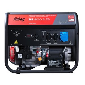 FUBAG BS 8000 A ES [641017/641091] { Мах мощность, (LTP), 8 кВА, 29.5 А, Длительная мощность (COP), 7.5 кВт 25 бака л, объем 459 см?, мощность 10,29/14 кВт/л.с., 230 В, ? 84 дБ (7 м), 92 Вес, кг }