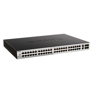 D-Link DGS-3130-54TS/B1A PROJ Управляемый L3 стекируемый коммутатор с 48 портами 10/100/1000Base-T, 2 портами 10GBase-T и 4 портами 10GBase-X SFP+